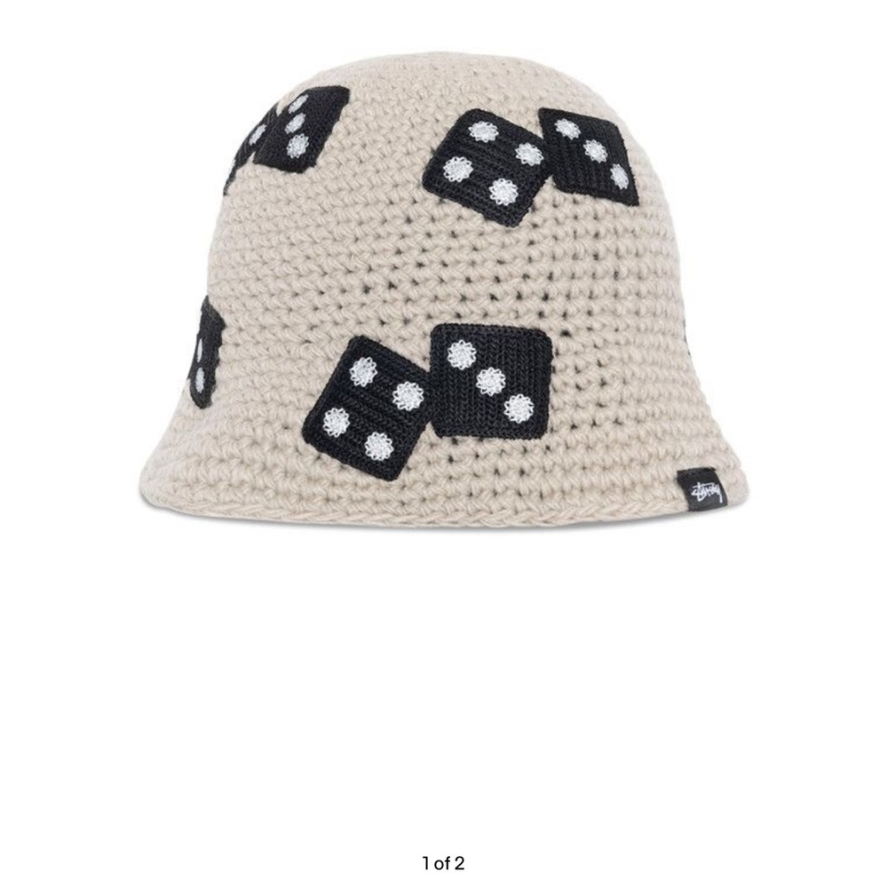 HTF Stussy knit bucket hat